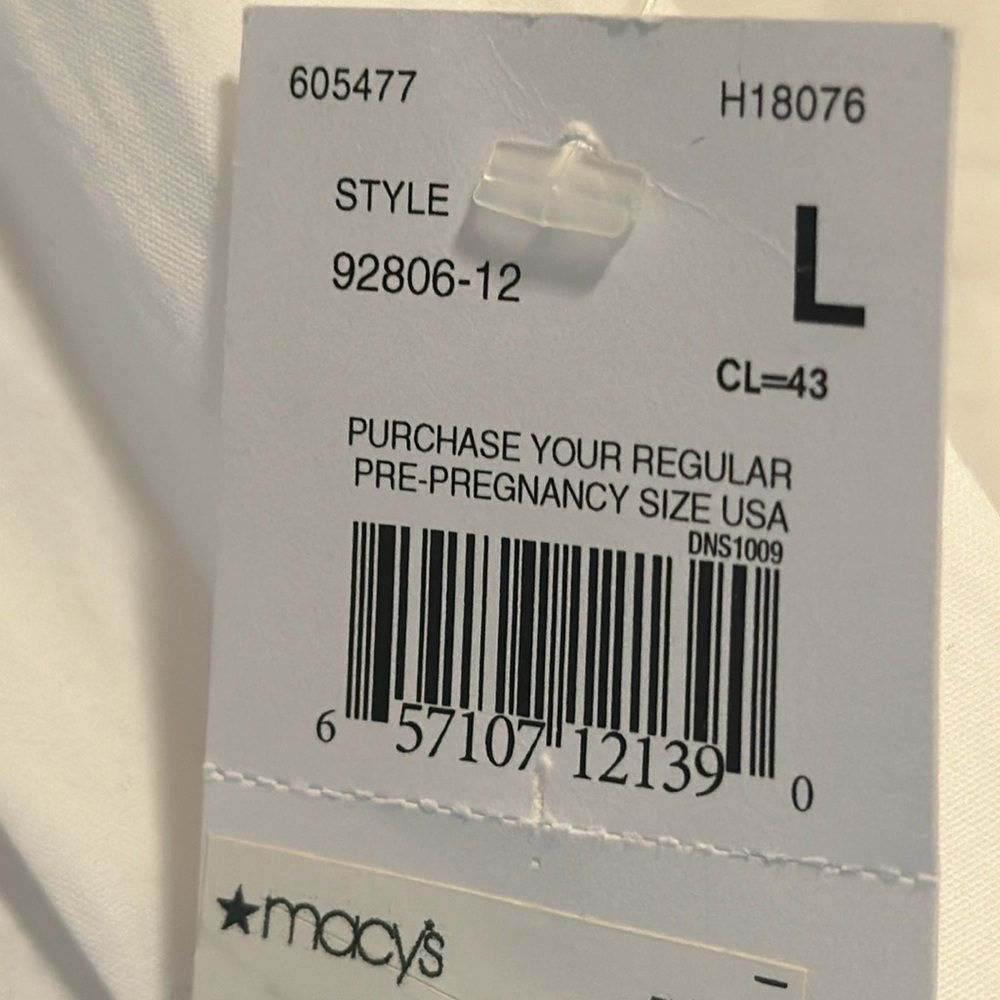 Motherhood Maternity white tunic L - Picture 5 of 5
